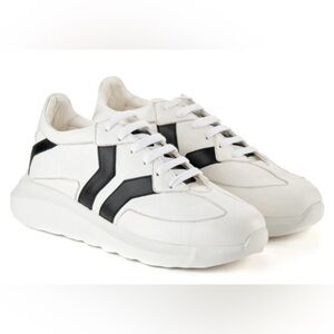 White and Black Women’s Sneakers